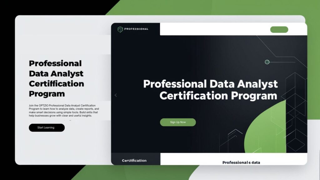 Join the OPTZIO Professional Data Analyst Certification Program image 2 (8)